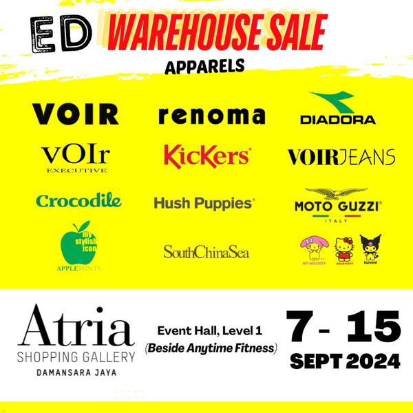 malaysia warehouse sale